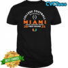 College Football Playoff 2025 First Round Miami Hurricanes shirt