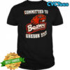 Committed to Oregon State logo shirt
