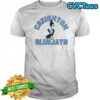 Creighton Bluejays NCAA Billy Bluejay wordmark curved shirt