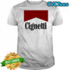 Curt Cignetti Hoosiers Indiana football Marlboro parody shirt