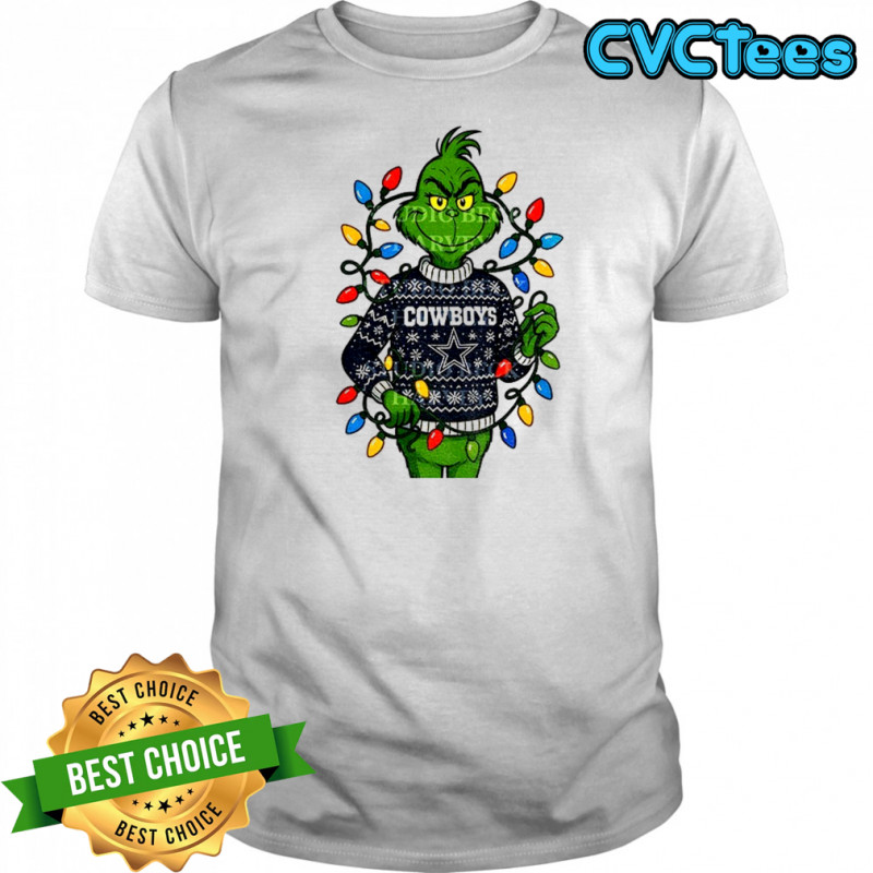 Dallas Cowboys Grinchmas Grinch Christmas in Dallas shirt