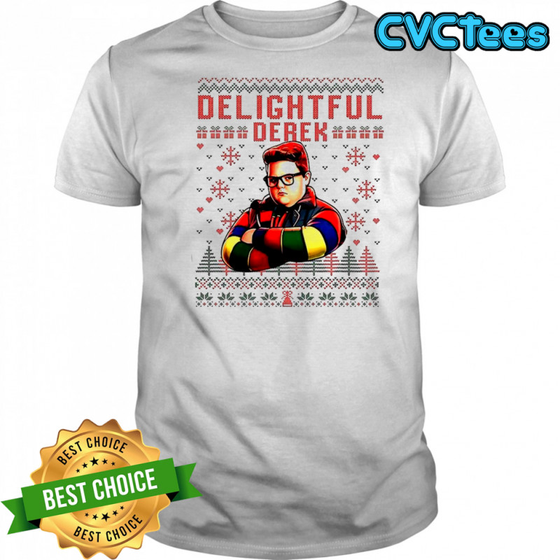 Delightful Derek Ugly Christmas shirt