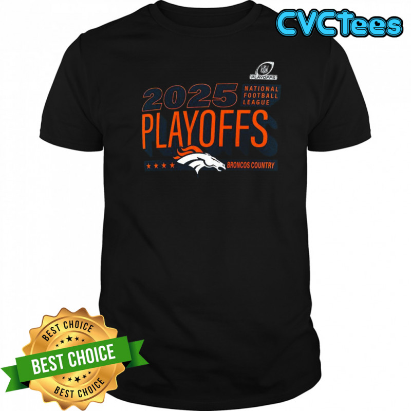 Denver Broncos National Football League 2025 NFL Playoffs shirt