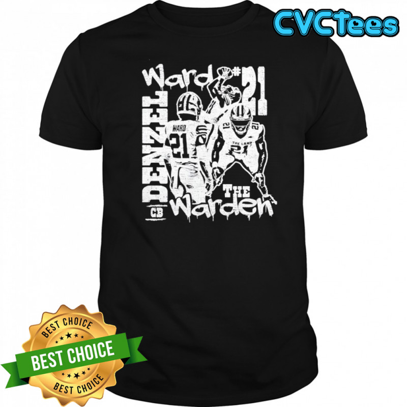 Denzel Ward Graffiti Collage shirt