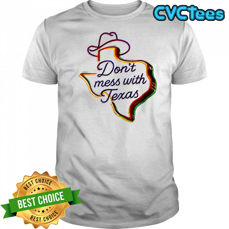 Don’t Mess with Texas map shirt