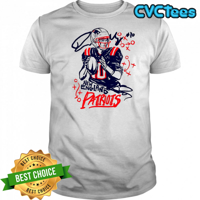 Drake Maye New England Patriots art shirt