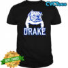 Drake University Vault Bulldog Hooded shirt