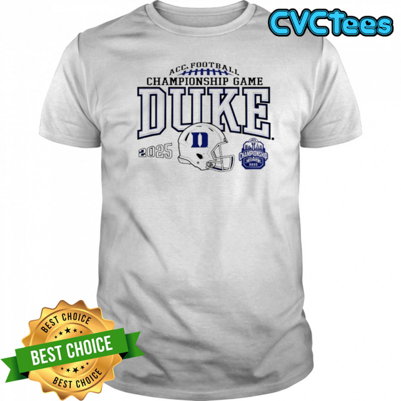 Duke Blue Devils Acc Championship 2025 Football shirt