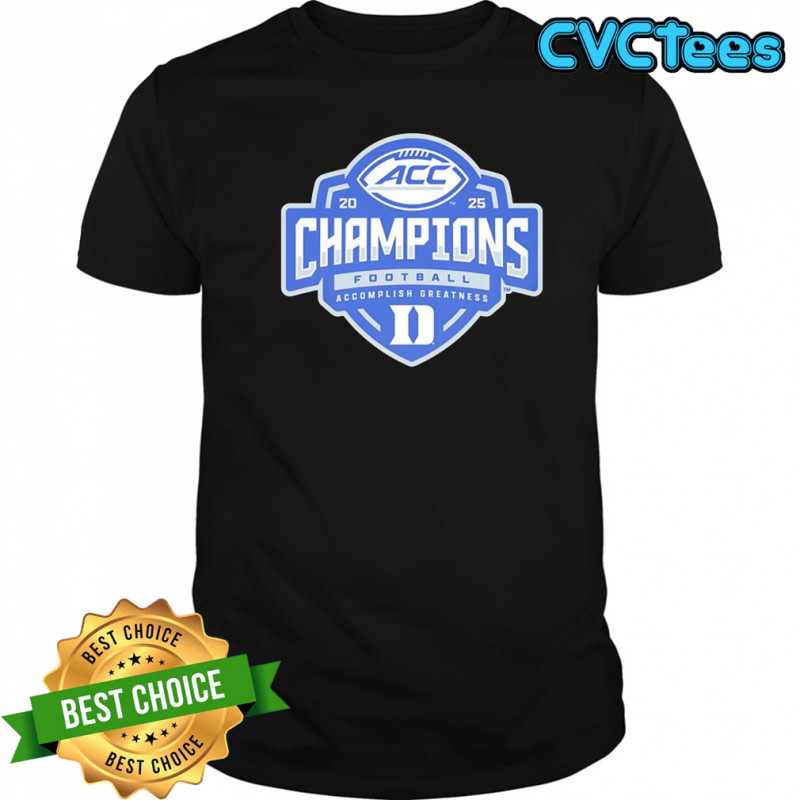 Duke Blue Devils ACC football Champions 2025 shirt