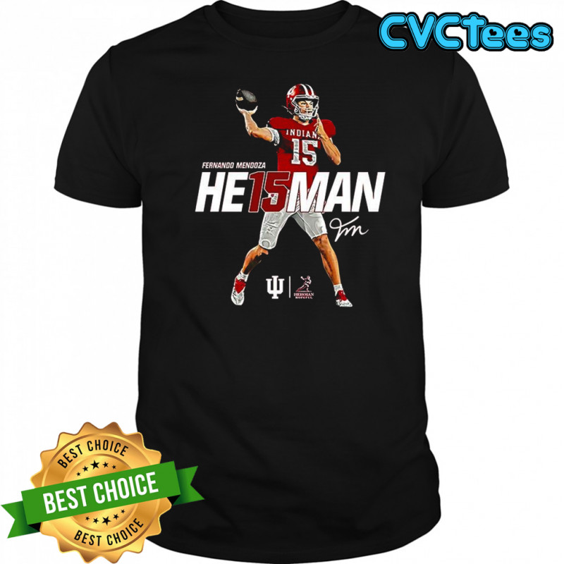 Fernando Mendoza HE15MAN Indiana Hoosiers football shirt