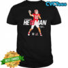 Fernando Mendoza Indiana Hoosiers 2025 Heisman Trophy Winner Stance shirt