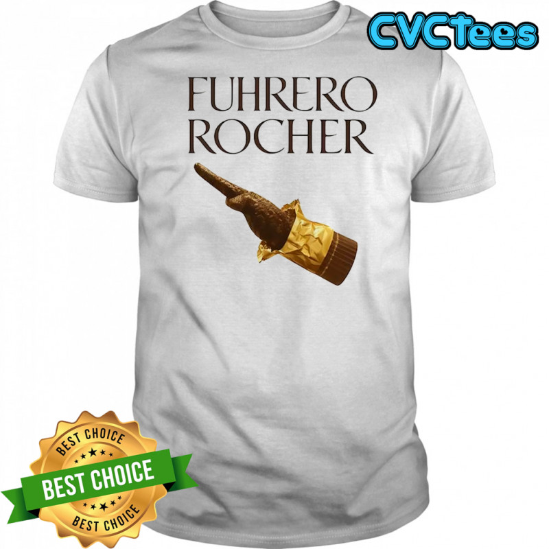 Ferrero Rocher chocolate Military salute satirical shirt