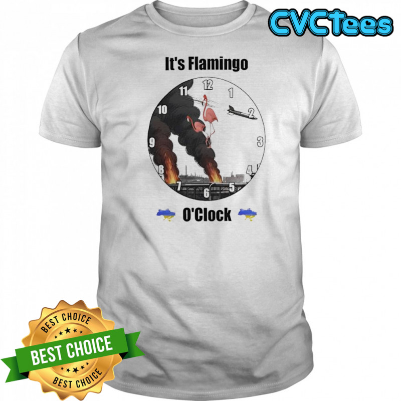 Flamingo o’clock graphic shirt