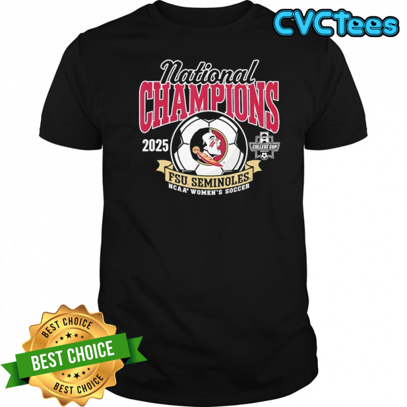 Florida State Seminoles National Champs 2025 Women’s Soccer shirt