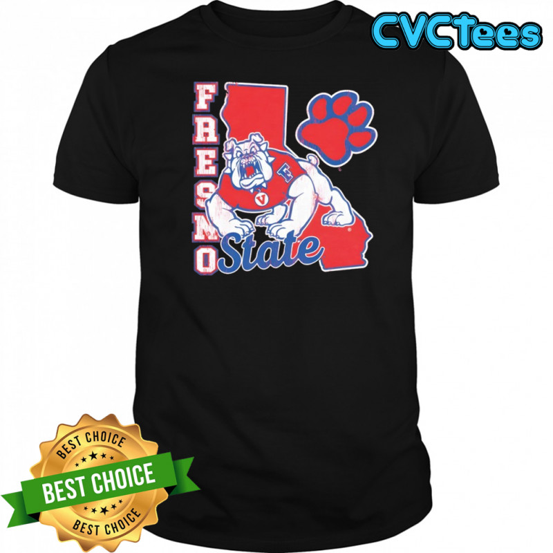 Fresno State CA Bulldog shirt