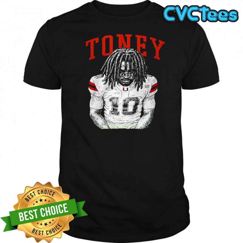 Gabos Malachi Toney Miami Hurricanes shirt