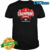 Georgia Bulldogs SEC Champs 2025 Football Locker Room shirt