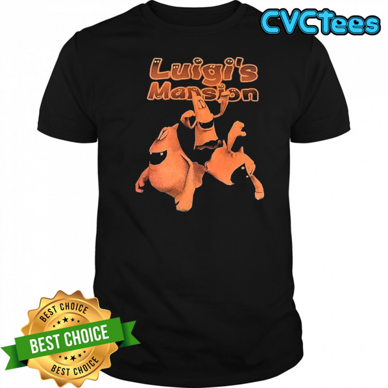 Ghosts Luigi’s Mansion shirt