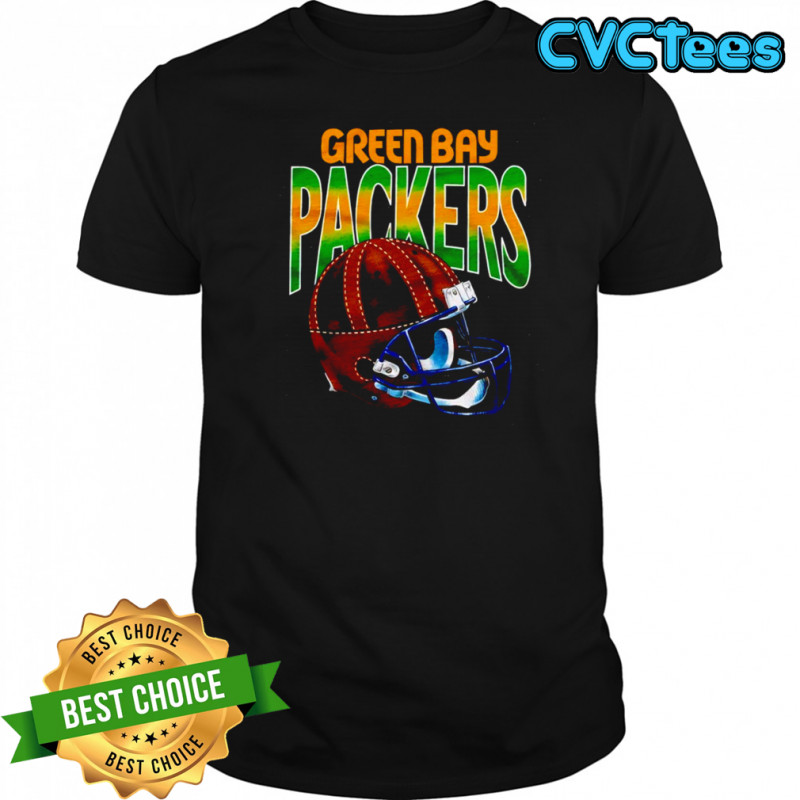 Green Bay Packers Gradient Alt Helmet Shirt