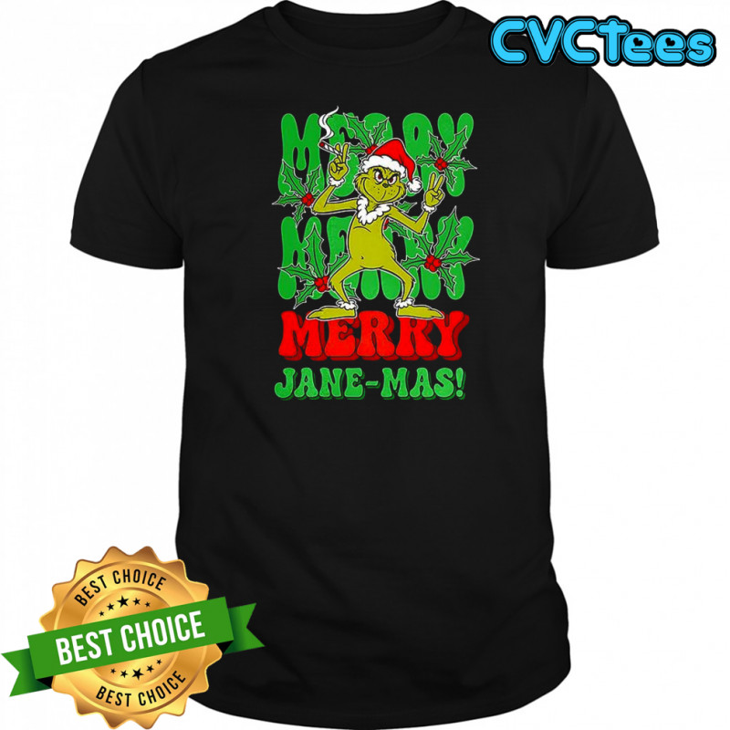 Grinch Merry Jane-mas Christmas shirt