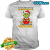 Grinch Santa the devil whispered to me I’m coming for you Merry Christmas shirt