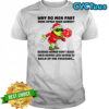 Grinch Santa why do men fart more often than women because women don’t close their mouths long Christmas shirt
