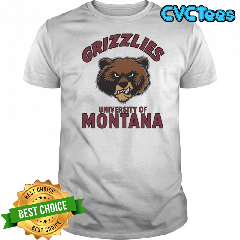 Grizzlies University Of Montana Vintage Bear Shirt