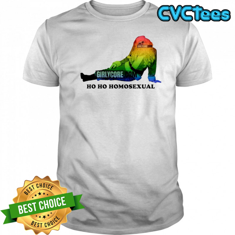 Ho Ho Homosexual Santa Gay LGBT shirt