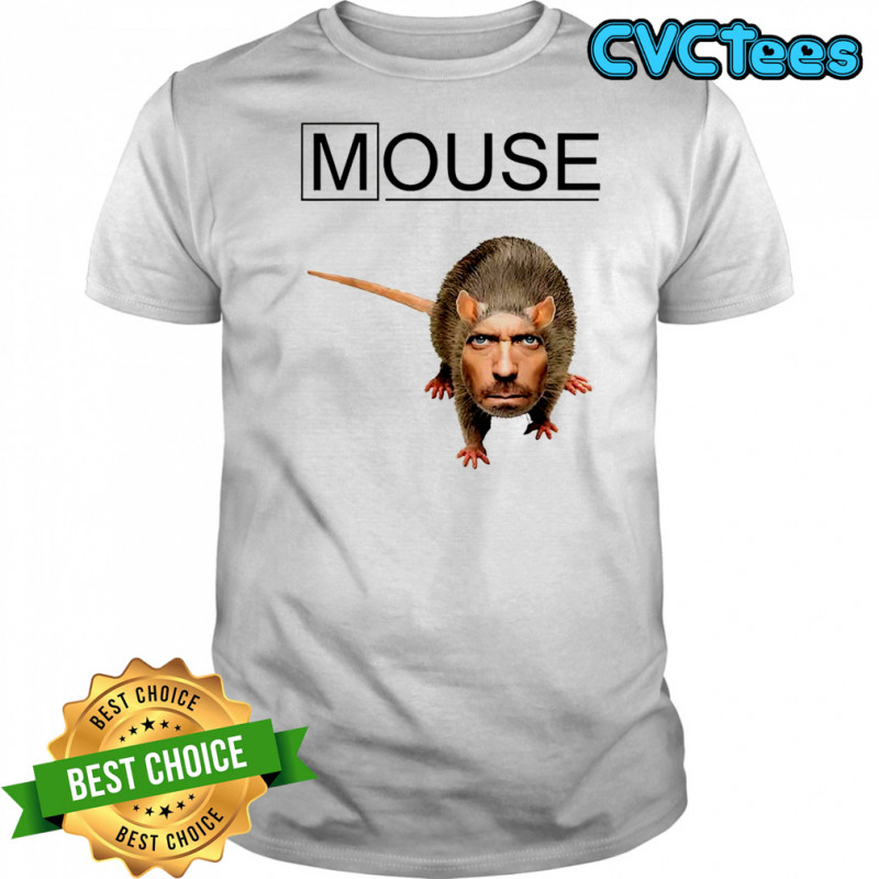 House Mouse Hugh Laurie caricature shirt