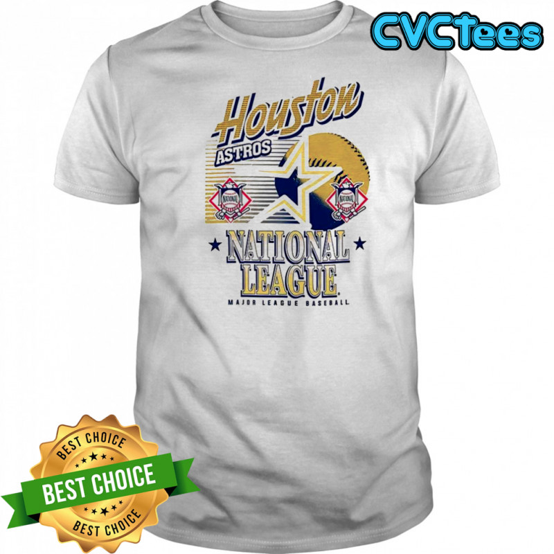 Houston Astro MLB American national league logo ball retro shirt