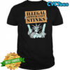 Illegal Immigration Stinks Statue of Liberty shirt