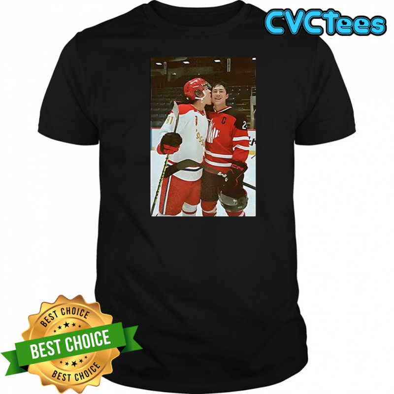 Ilya Rozanov Licks Shane Hollander face shirt