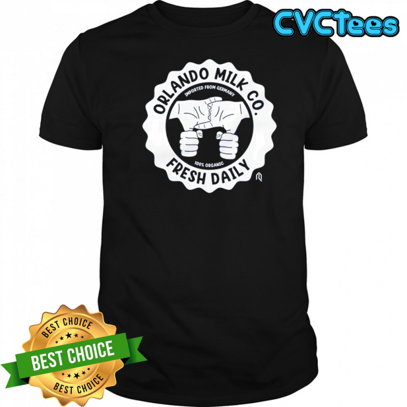 Imported from German Orlando Milk Co. fresh daily shirt