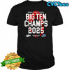 Indiana 2025 Big Ten Champs Bison Shirt