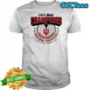 Indiana Hoosiers 2025 Big Ten Champions T-shirt