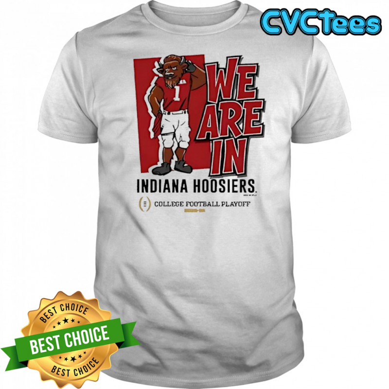 Indiana Hoosiers 2025 CFP Bound Mascot shirt