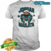Jordan Mailata Santa hat Philadelphia Eagles football inside me Christmas shirt