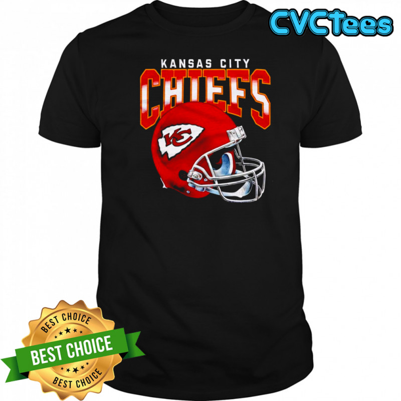 Kansas City Chiefs Gradient Helmet Shirt