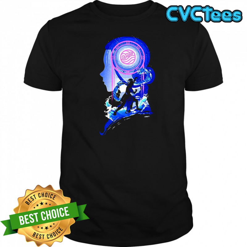 Katara Avatar the last Airbender rise of waterbender silhouette shirt
