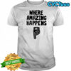 Kevin Durant where amazing happens shirt