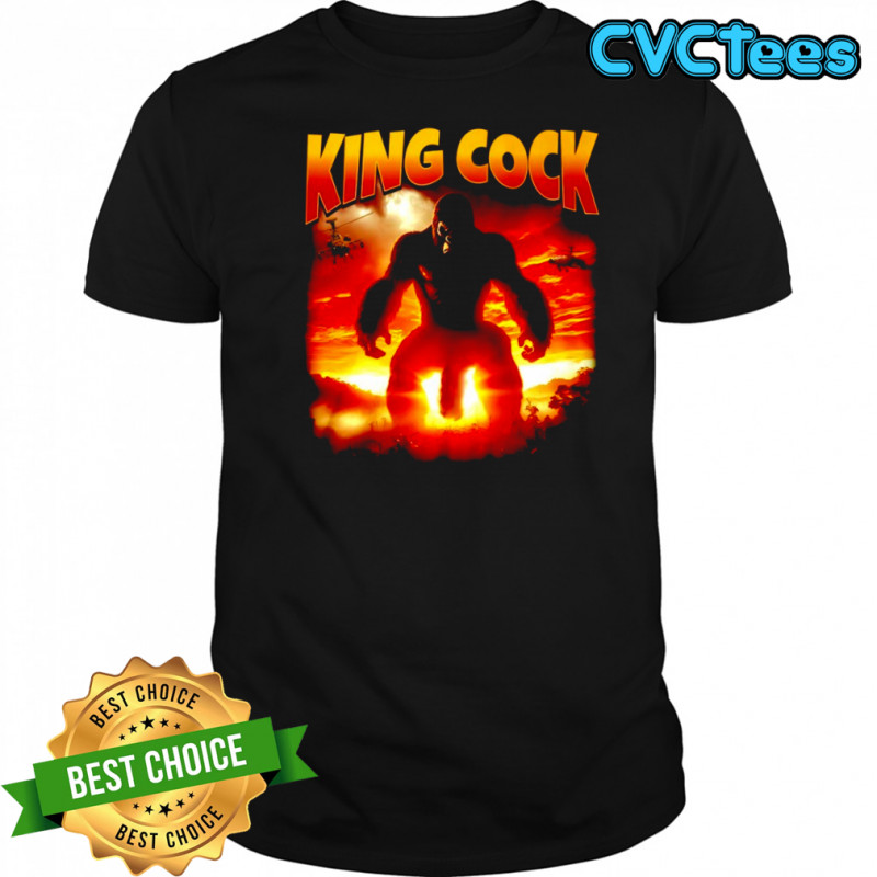 King Cock Godzilla Monsters shirt