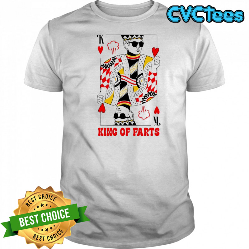 King & Queen Of Farts K graphic shirt