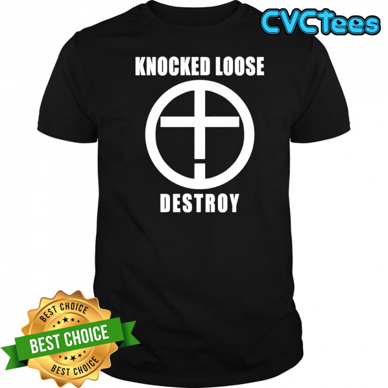 Knocked Loose destroy Cross circle shirt