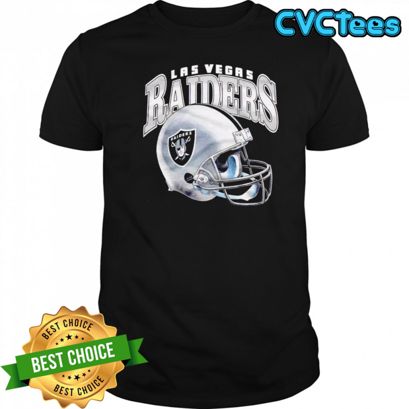 Las Vegas Raiders Gradient Helmet Shirt