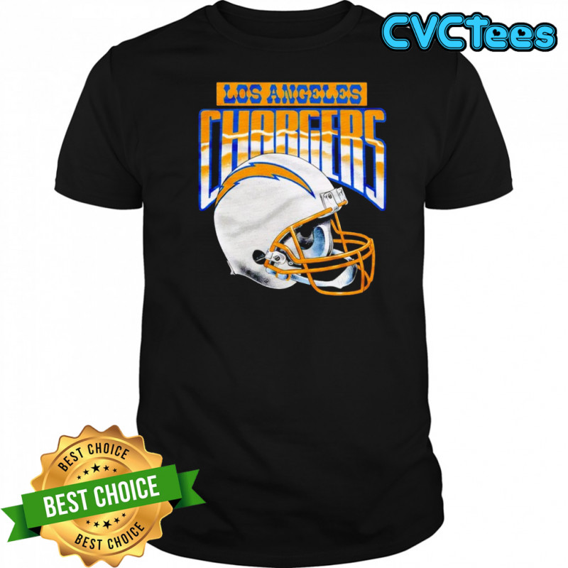 Los Angeles Chargers Gradient Helmet Shirt