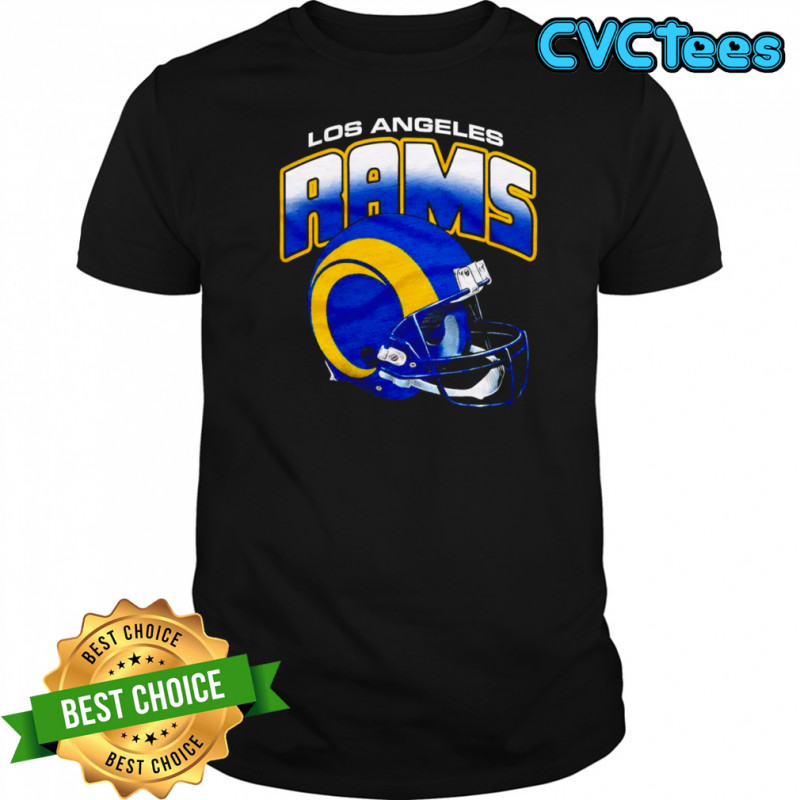 Los Angeles Rams Gradient Helmet Shirt