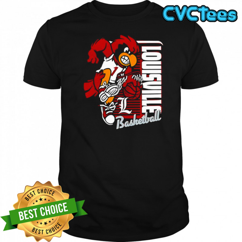 Louisville Cardinals Red Modern Mascot Basketball shirt