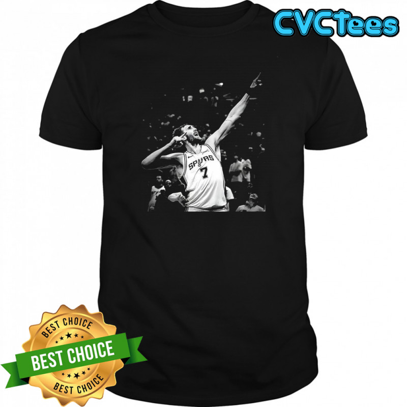 Luke Kornet San Antonio Spurs after game winning block against Orlando Magic shirt