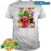 Mavel Very Merry Christmas Spidey And His Amazing Friends The Avengers shirt