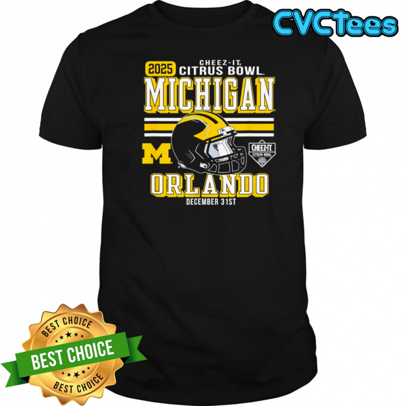 Michigan Wolverines Cheez-It Citrus Bowl Michigan 2025 shirt